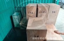 国外客户采购的湘潭井下电机车配件装车发货