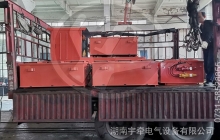 发货！5吨防爆蓄电池电机车整装待发